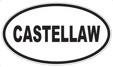 CASTELLAW - Oval Magnet