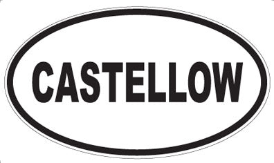 CASTELLOW - Oval Magnet