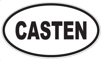 CASTEN - Oval Magnet