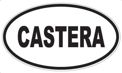 CASTERA - Oval Magnet