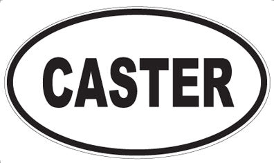 CASTER - Oval Magnet