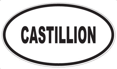 CASTILLION - Oval Magnet