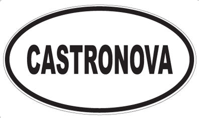 CASTRONOVA - Oval Magnet