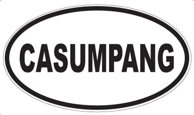 CASUMPANG - Oval Magnet