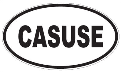 CASUSE - Oval Magnet