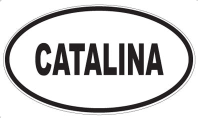 CATALINA - Oval Magnet