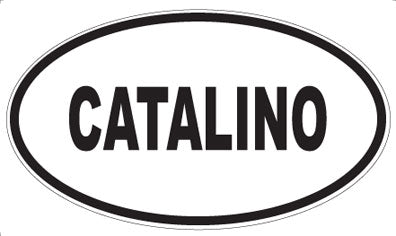 CATALINO - Oval Sticker