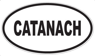 CATANACH - Oval Magnet