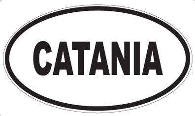 CATANIA - Oval Magnet