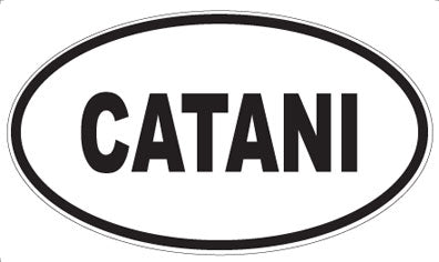 CATANI - Oval Magnet
