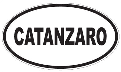 CATANZARO - Oval Magnet