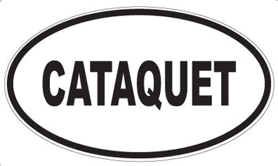 CATAQUET - Oval Magnet