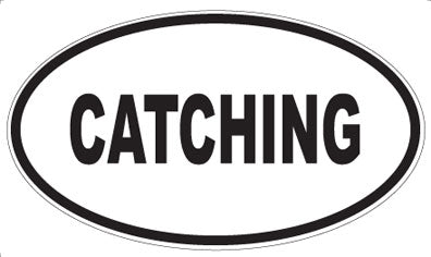 CATCHING - Oval Magnet