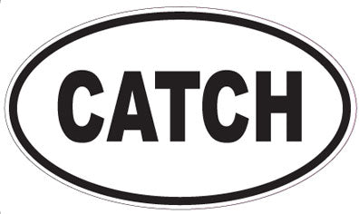 CATCH - Oval Magnet