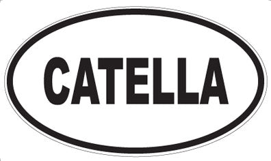 CATELLA - Oval Magnet