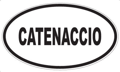 CATENACCIO - Oval Magnet