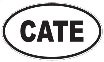 CATE - Oval Magnet
