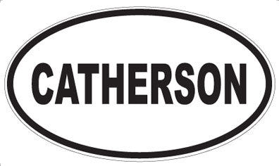 CATHERSON - Oval Magnet