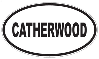 CATHERWOOD - Oval Magnet