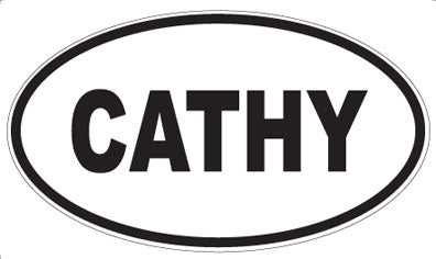 CATHY - Oval Magnet