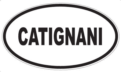 CATIGNANI - Oval Magnet