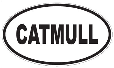 CATMULL - Oval Sticker