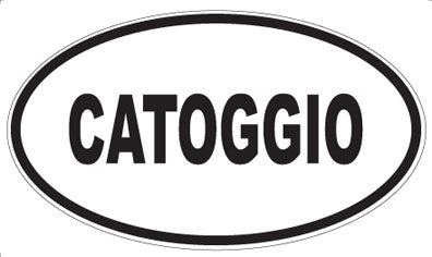 CATOGGIO - Oval Magnet