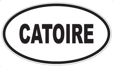 CATOIRE - Oval Magnet