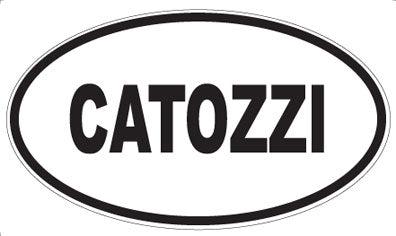 CATOZZI - Oval Magnet
