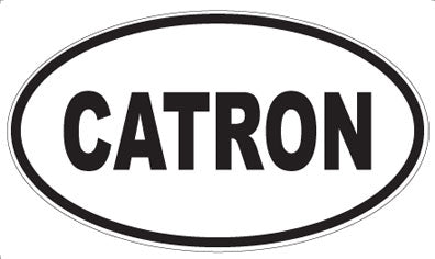 CATRON - Oval Magnet