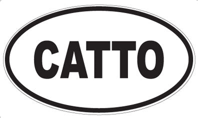 CATTO - Oval Magnet