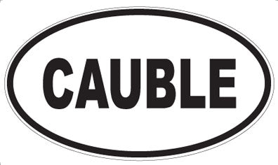 CAUBLE - Oval Magnet