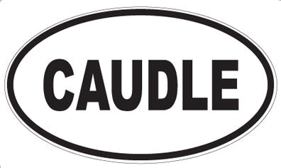 CAUDLE - Oval Magnet