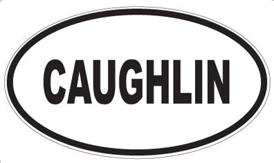 CAUGHLIN - Oval Magnet