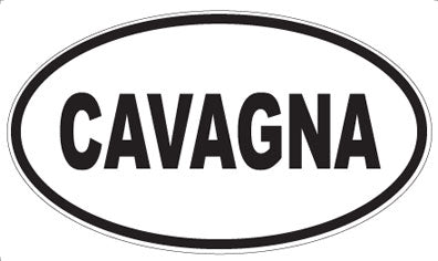 CAVAGNA - Oval Magnet