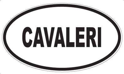 CAVALERI - Oval Magnet