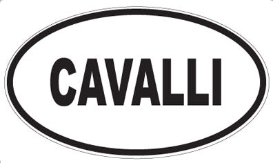 CAVALLI - Oval Magnet
