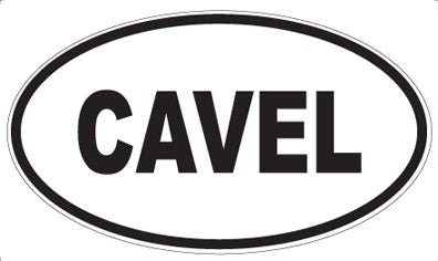 CAVEL - Oval Magnet