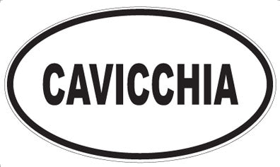 CAVICCHIA - Oval Sticker