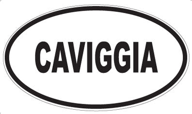 CAVIGGIA - Oval Sticker
