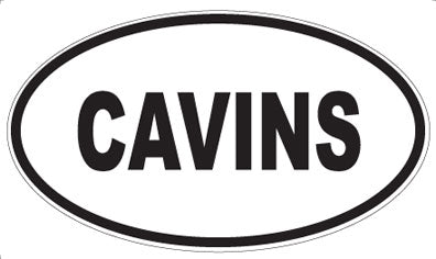 CAVINS - Oval Magnet