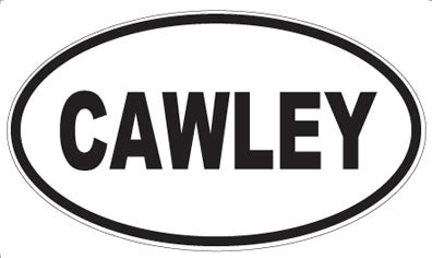 CAWLEY - Oval Magnet