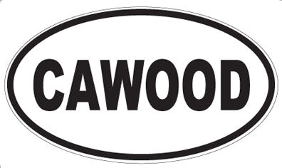 CAWOOD - Oval Magnet