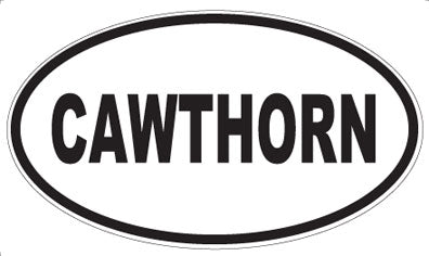 CAWTHORN - Oval Magnet