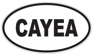 CAYEA - Oval Magnet