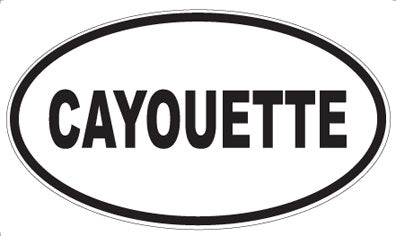 CAYOUETTE - Oval Magnet