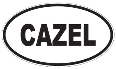 CAZEL - Oval Magnet