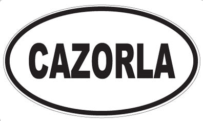 CAZORLA - Oval Magnet