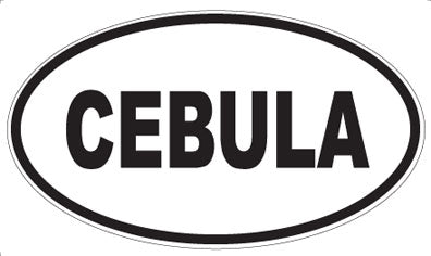 CEBULA - Oval Magnet