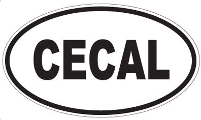 CECAL - Oval Magnet